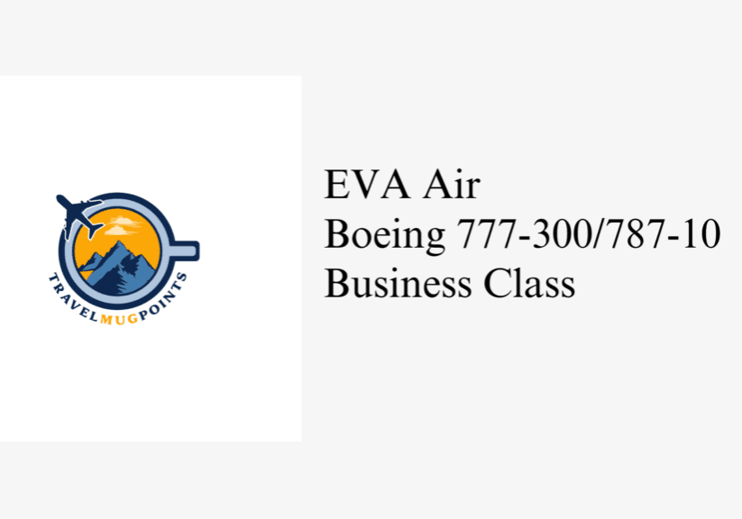 A business card for eva air.